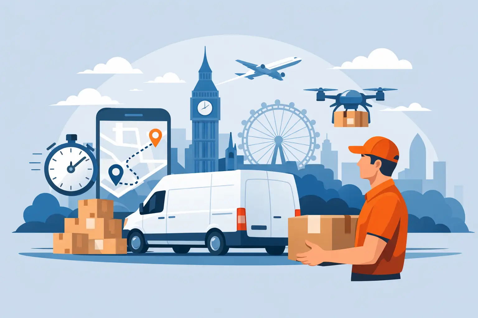 Same Day Delivery in the UK Explained
