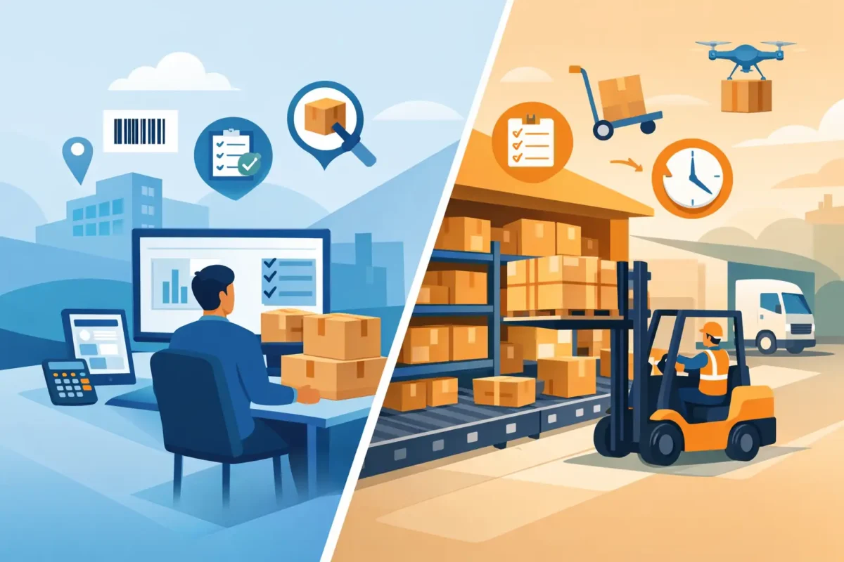 Inventory Management vs Warehouse Management