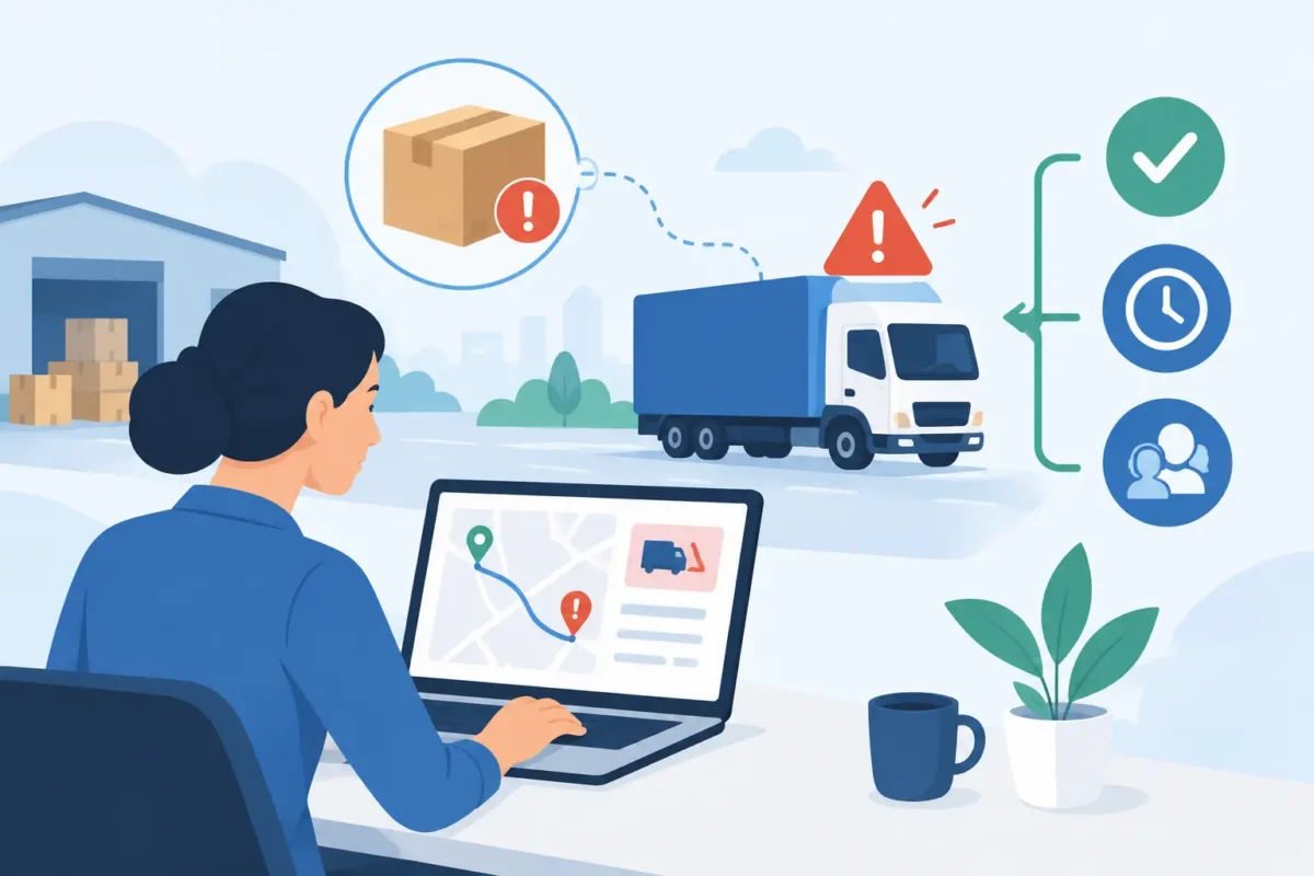 How to Manage Delivery Exceptions Without Delay