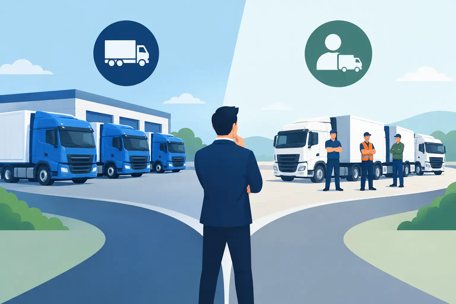 Own Fleet vs Transport Subcontractors: Which Fits?