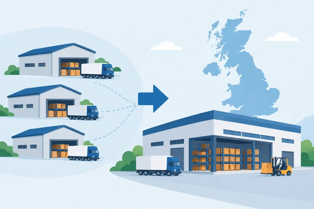 Warehouse Consolidation Case Study: UK Results