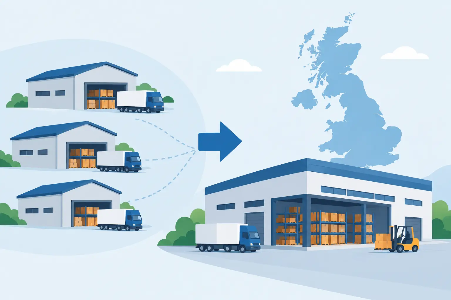 Warehouse Consolidation Case Study: UK Results